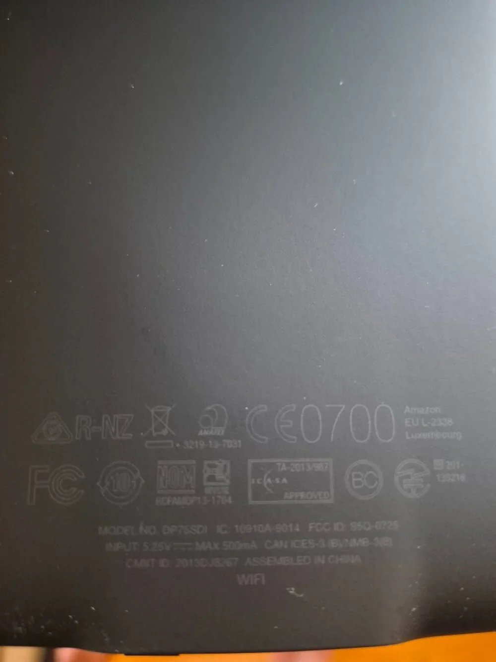 Amazon Kindle Paperwhite 7th Gen 6